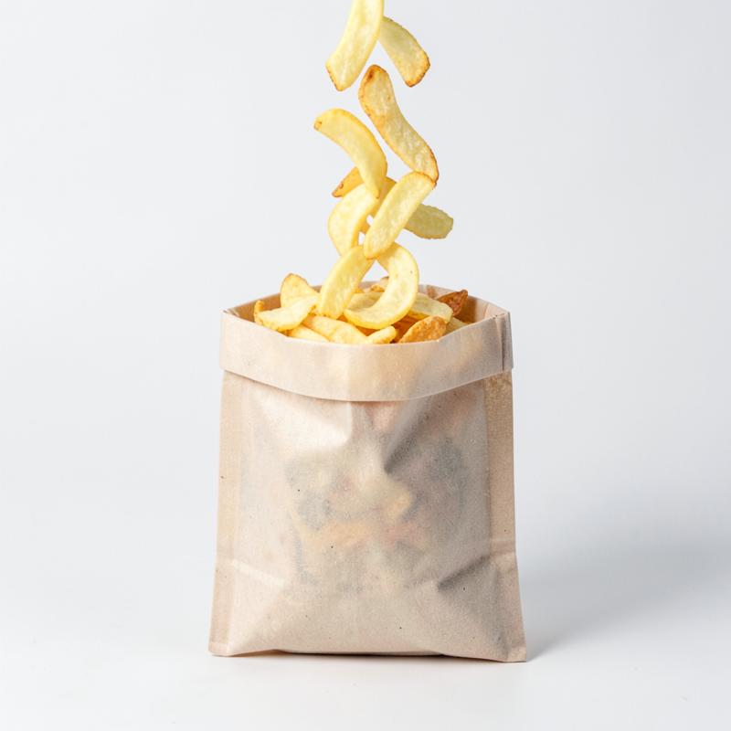 Kettle-Cooked Potato Chips, Sea Salt, 6-Bag Pack